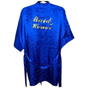 Maid of Honor Royal Blue Robe 💙👰